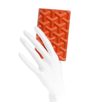Goyard Goyardine Saint Pierre Card Holder Orange 2 of 11