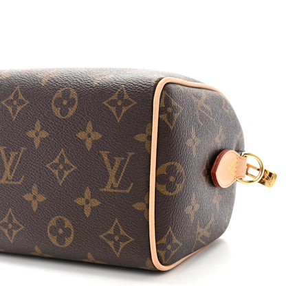 Louis Vuitton Monogram Speedy Bandouliere 20 Black 9 of 9