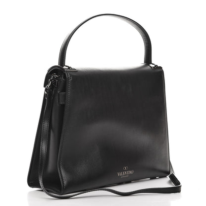 Valentino Garavani Calfskin Medium My Rockstud Frame Bag Black 4 of 12