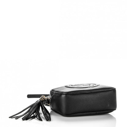 Gucci Pebbled Calfskin Small Soho Disco Bag Black 4 of 8