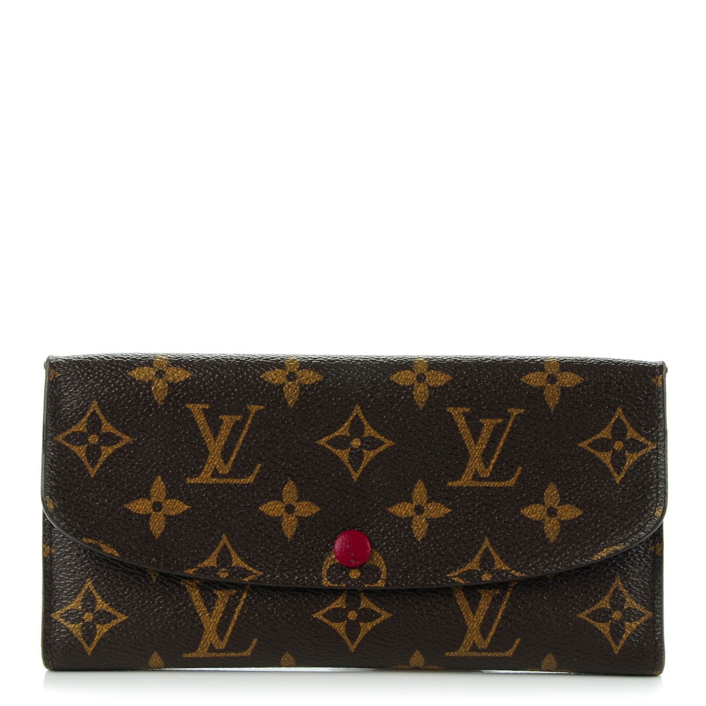 Monogram Emilie Wallet Fuchsia