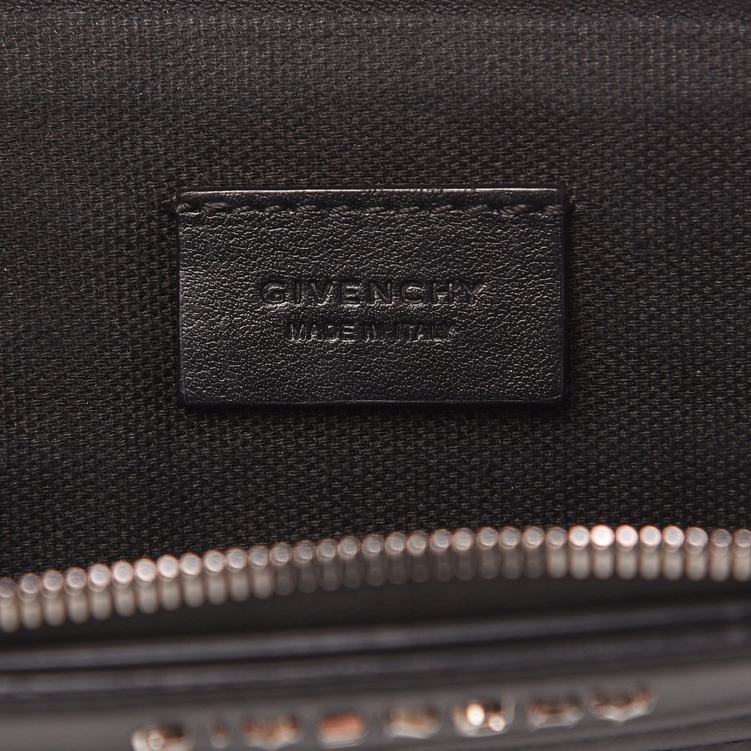 Givenchy Calfskin Stitched Antigona Pouch Black 6 of 11