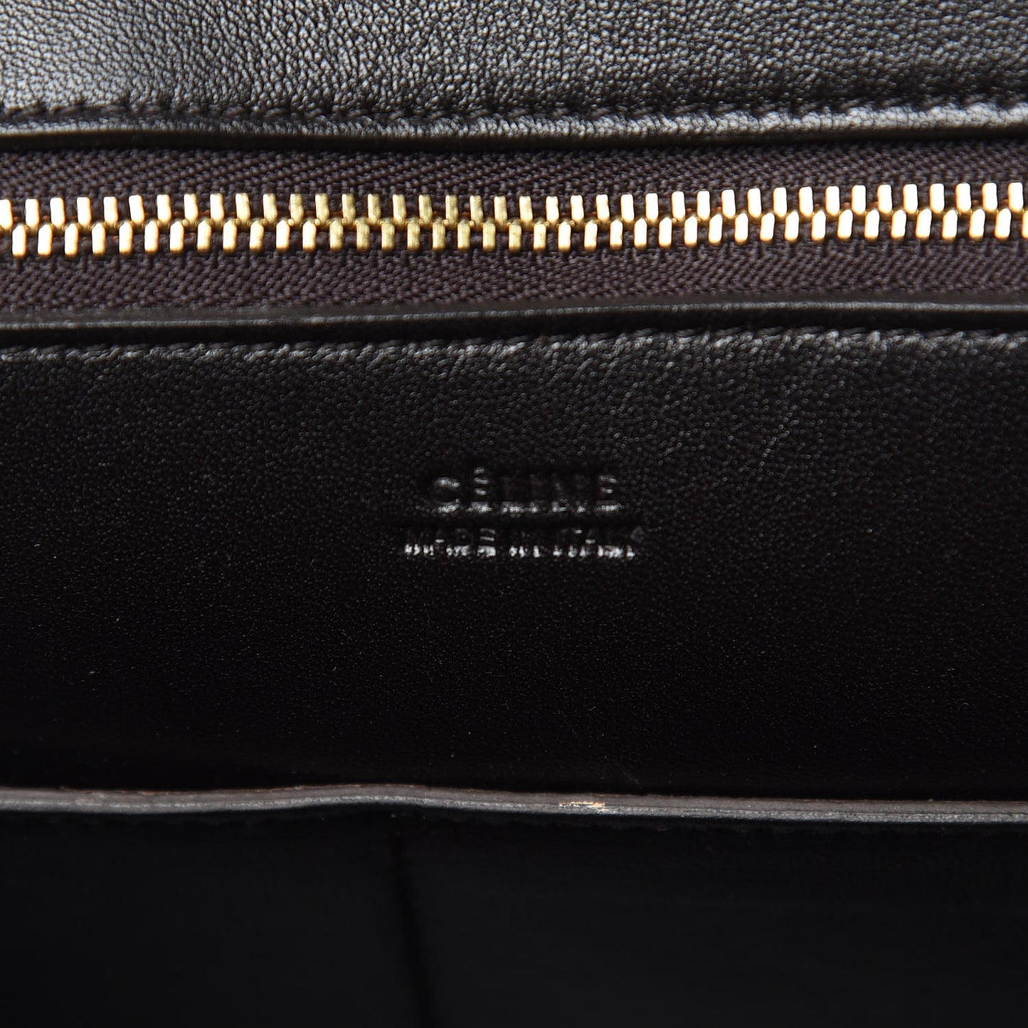 Goatskin Smooth Calfskin Small Ring Bag Dark Taupe