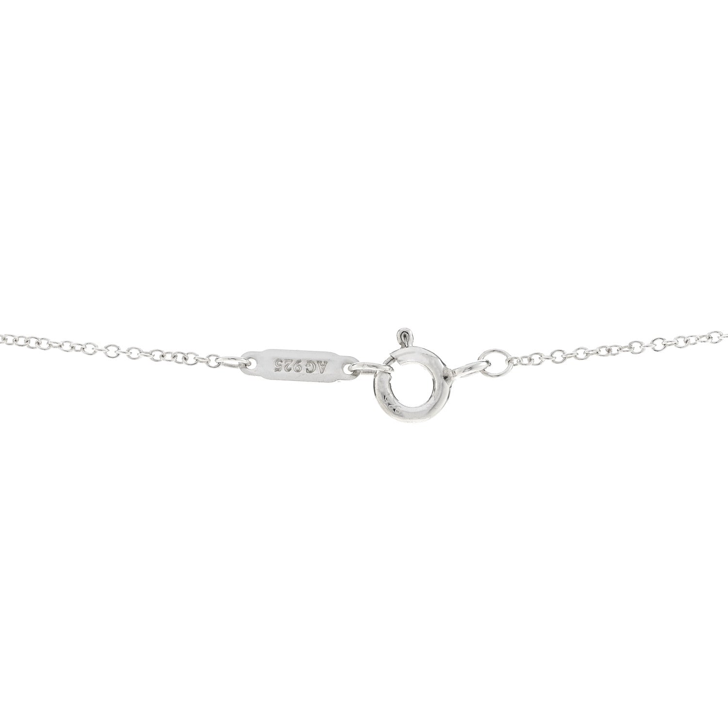 Tiffany Sterling Silver Small Return To Tiffany Heart Pendant Necklace 4 of 5