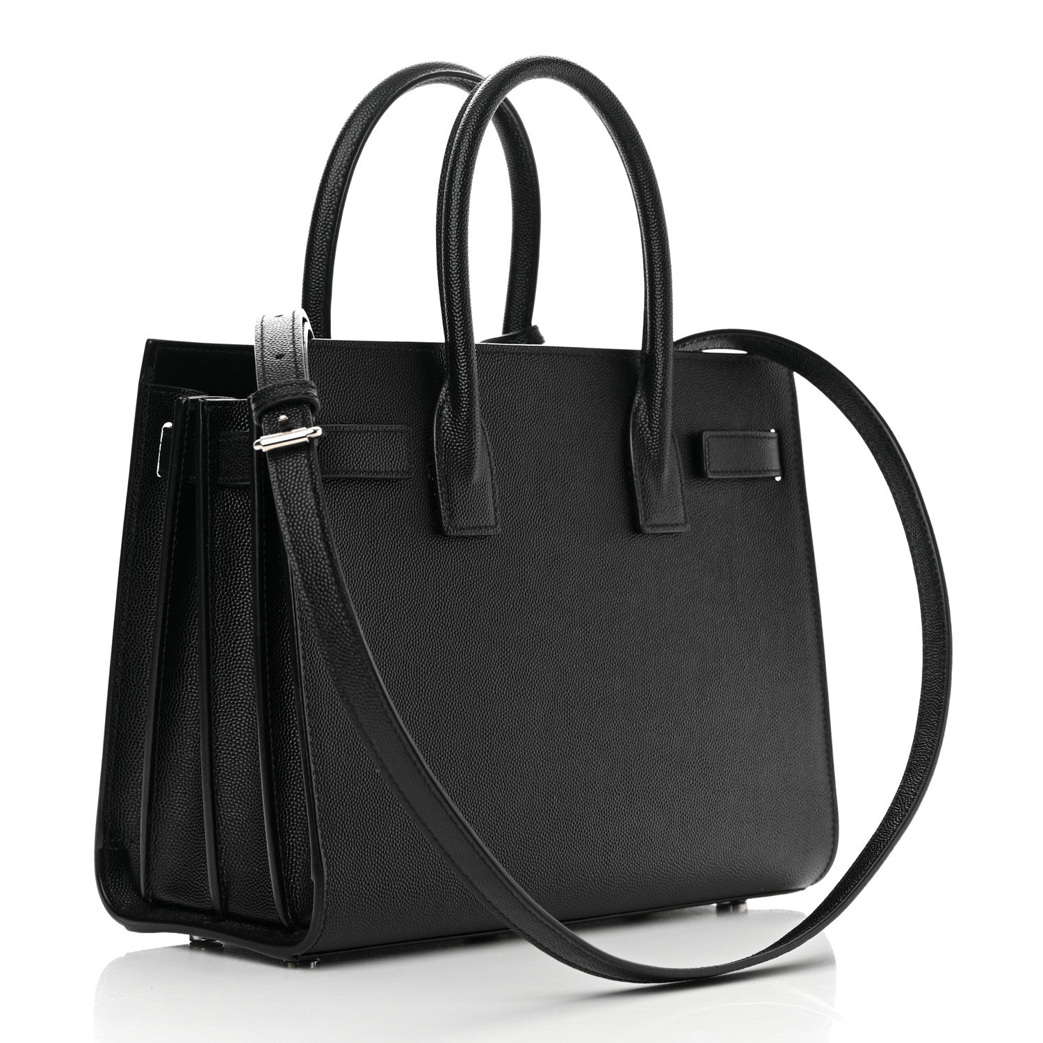 Saint Laurent Grain De Poudre Baby Sac De Jour Black 3 of 12