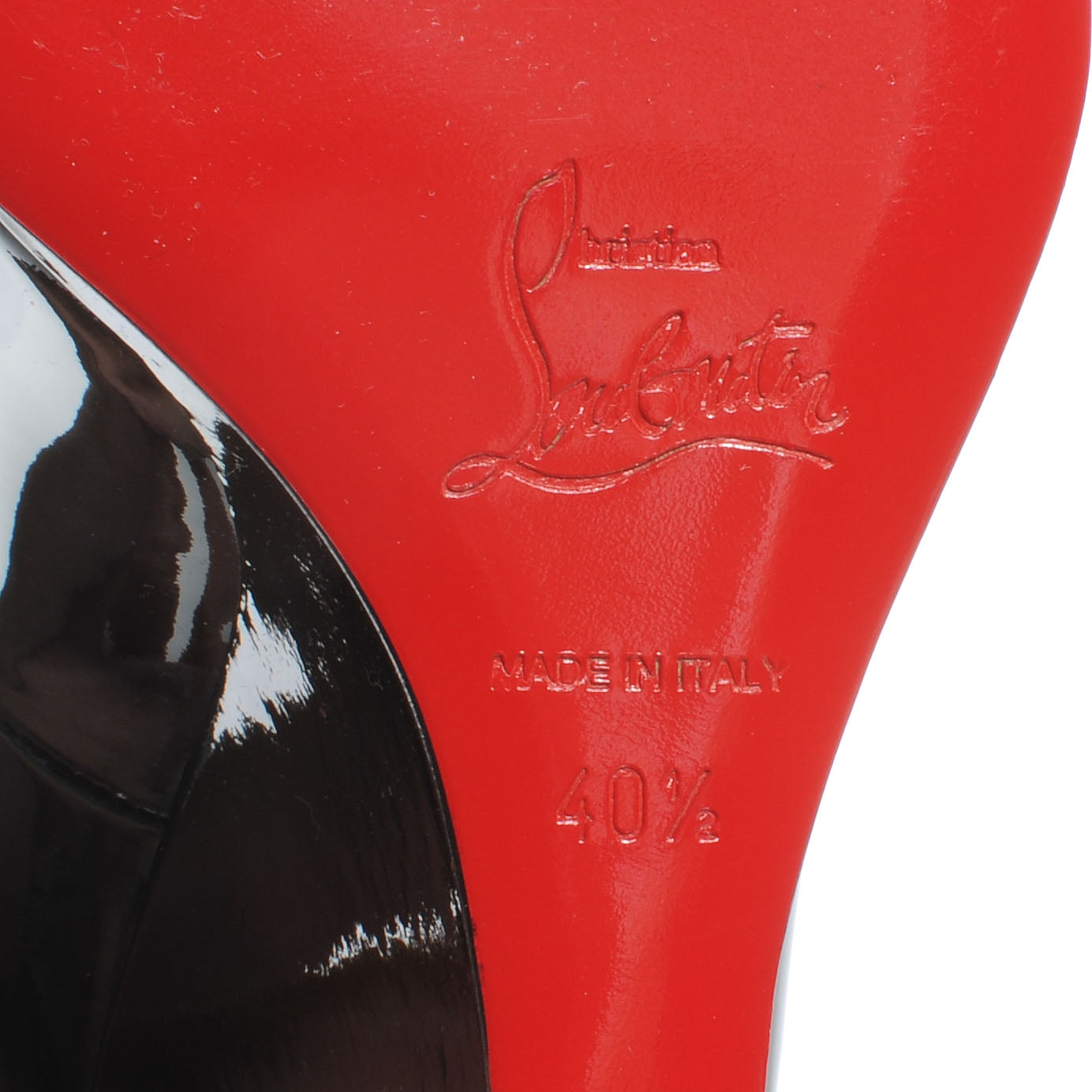 Patent Leather Zeppa Wedges 40.5 Black