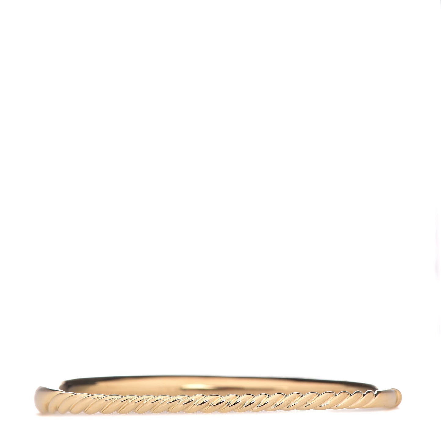 18K Yellow Gold 6.5mm Pure Form Smooth Bracelet