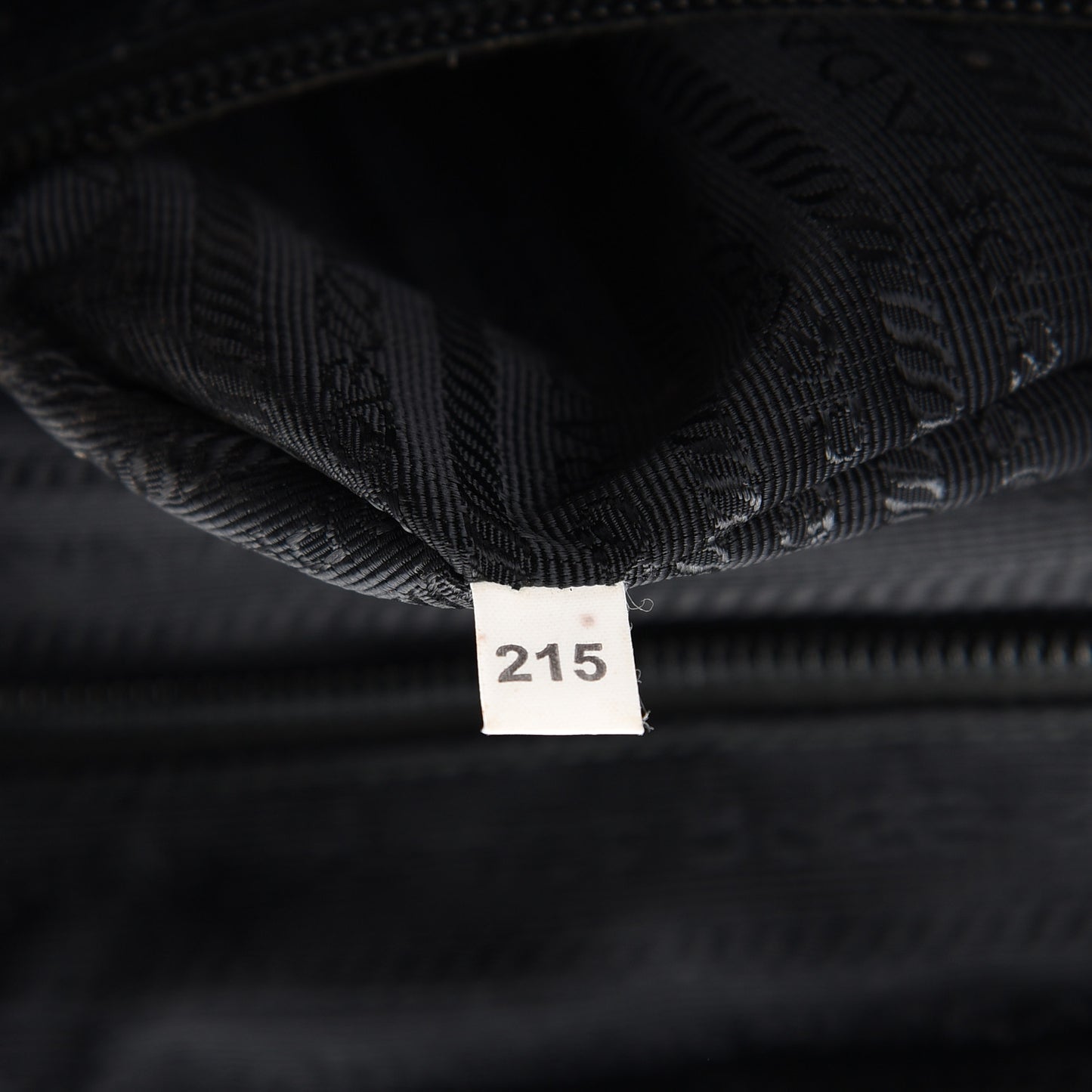 Tessuto Nylon Saffiano Vela Quilted Backpack Black