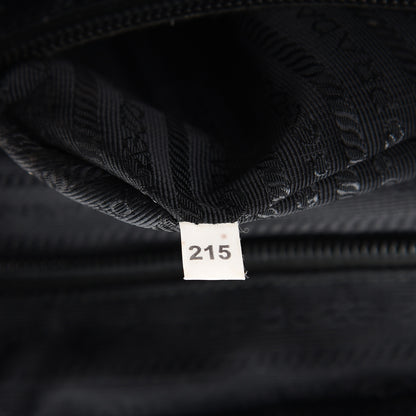 Prada Tessuto Nylon Saffiano Vela Quilted Backpack Black 7 of 9