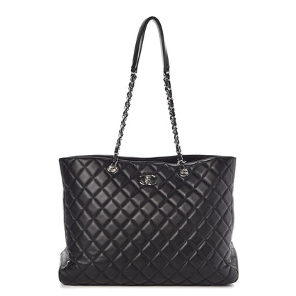 Chanel Calfskin Quilted Timeless Tote Black 1 of 12