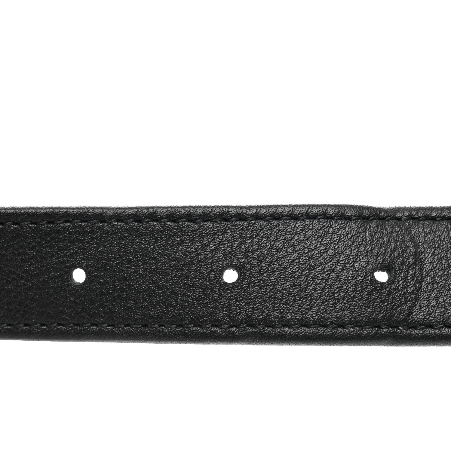 Chanel Calfskin CC Belt 70 28 Black Gold 6 of 6