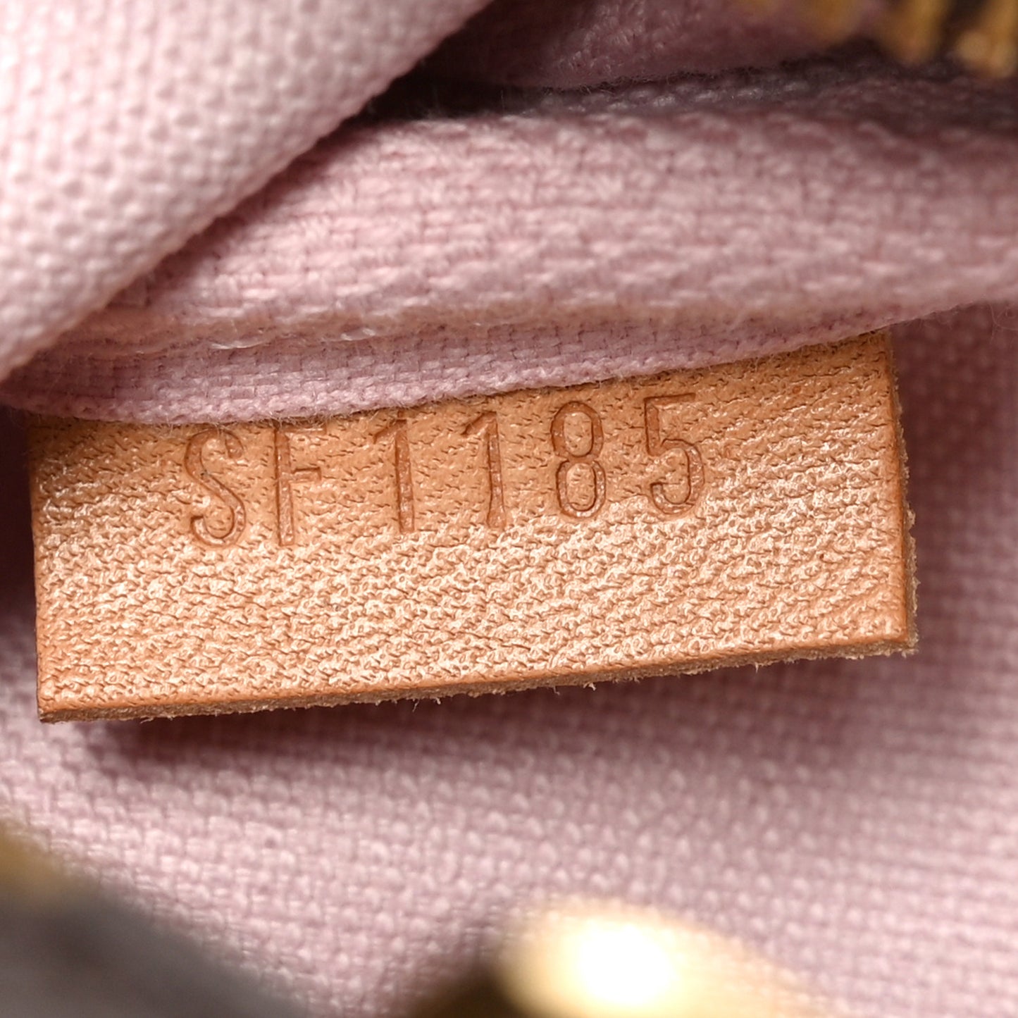 Monogram V Maui Mini Pochette Accessories Rose Ballerine