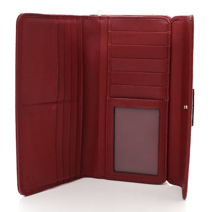 Gucci Soft Microguccissima Continental Zip Wallet Red 5 of 10
