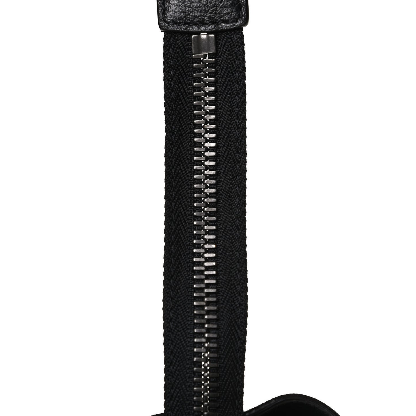 Drummed Calfskin Mini Luggage Black