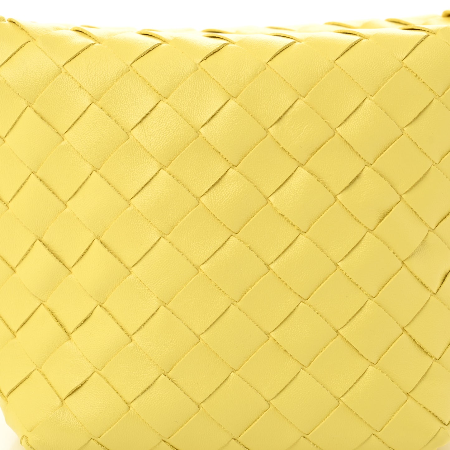 Nappa Intrecciato Mini Wallace Buttercup
