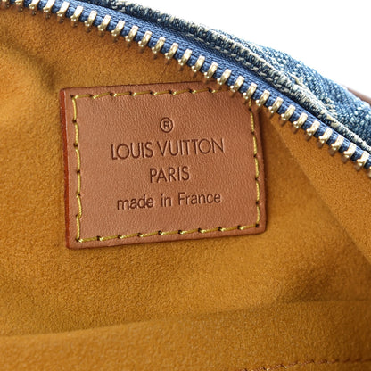 Louis Vuitton Monogram Denim Baggy PM Blue 8 of 9