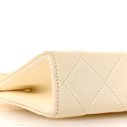 Chanel Lambskin Quilted Evening By The Sea Clutch White 9 of 13