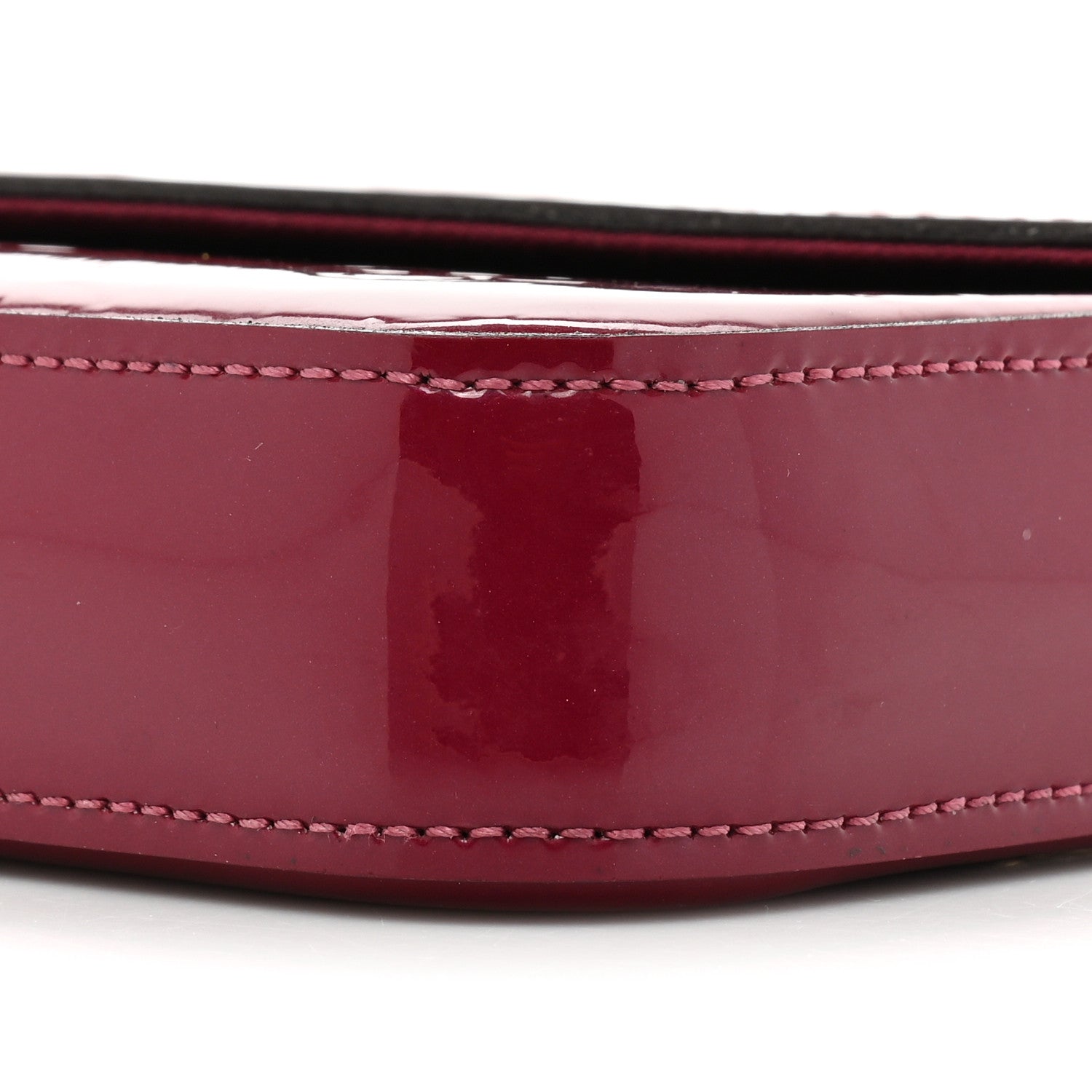 Louis Vuitton Vernis Felicie Chain Wallet Magenta 9 of 20