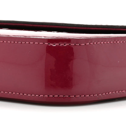 Louis Vuitton Vernis Felicie Chain Wallet Magenta 9 of 20