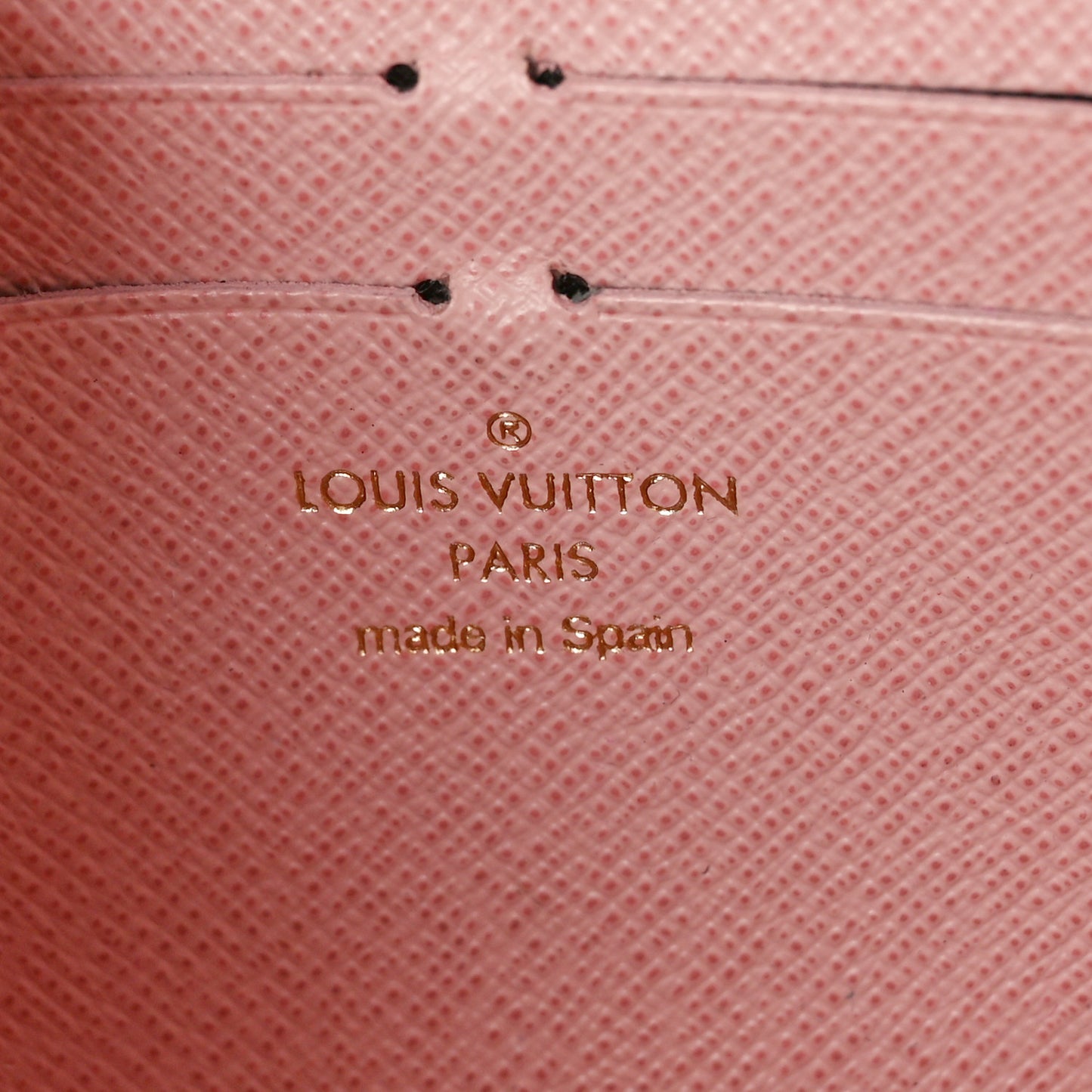Monogram Sarah Wallet NM Rose Ballerine