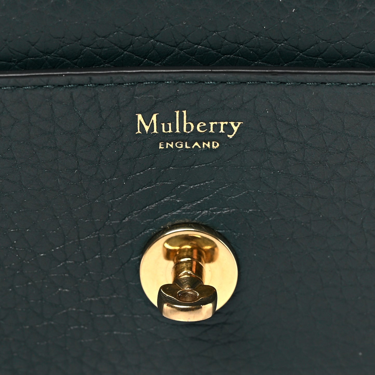 Heavy Grain Darley Wallet Mulberry Green