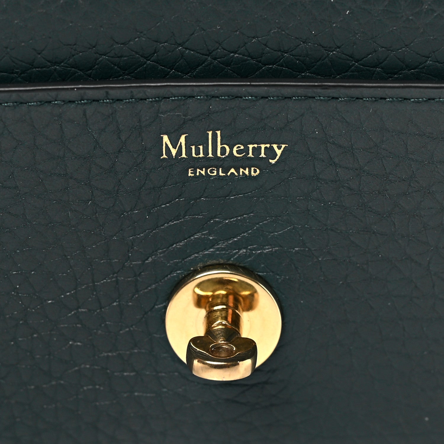 Mulberry Heavy Grain Darley Wallet Mulberry Green 6 of 6