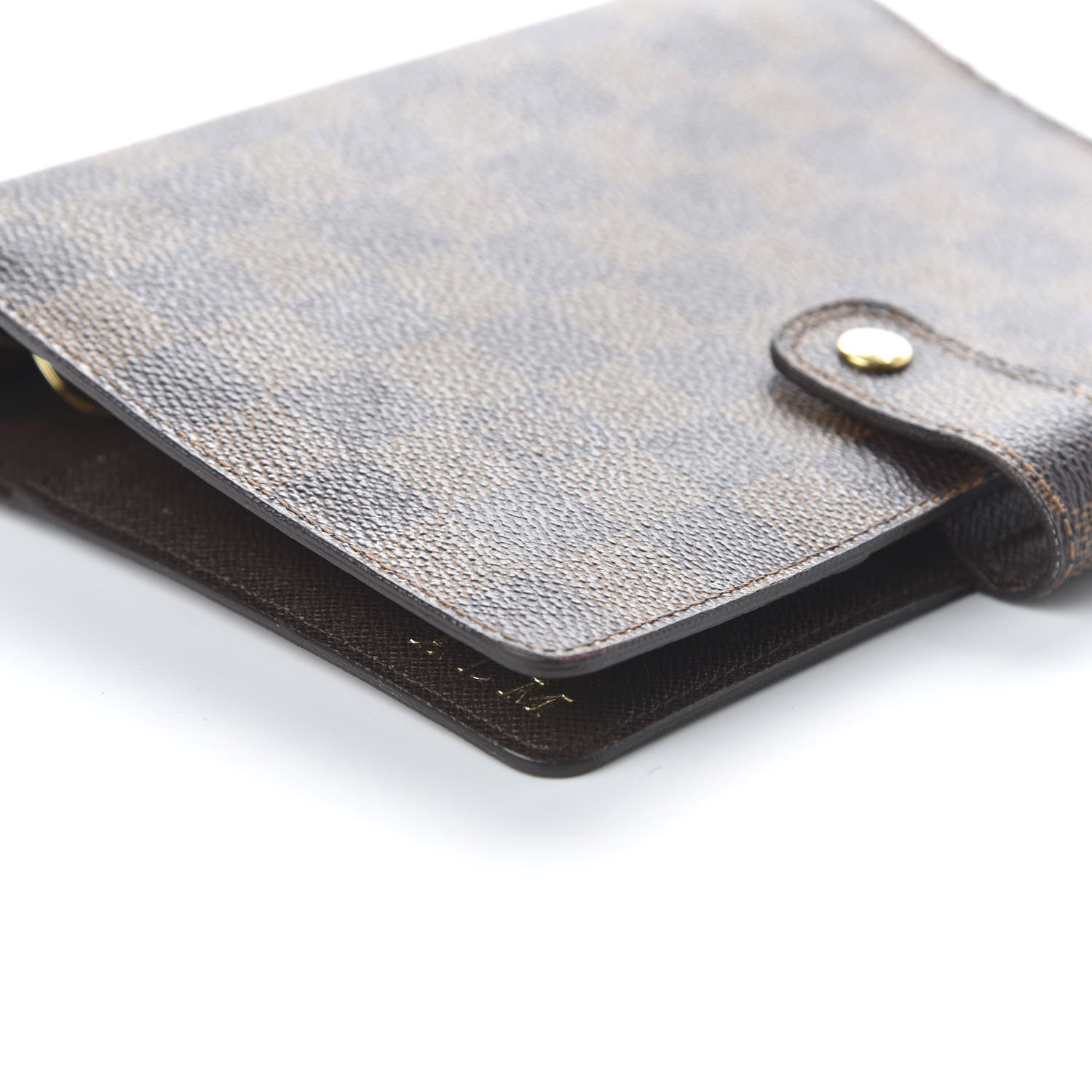 Louis Vuitton Damier Ebene Medium Ring Agenda Cover 7 of 10