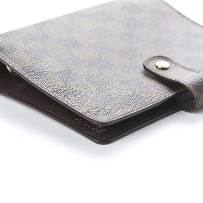 Louis Vuitton Damier Ebene Medium Ring Agenda Cover 7 of 10