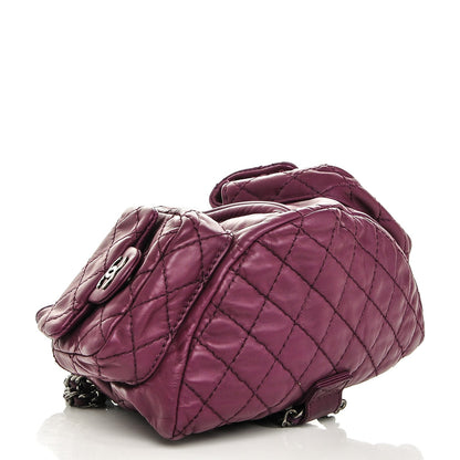 Chanel Calfskin Mini Backpack Is Back Plum 4 of 7