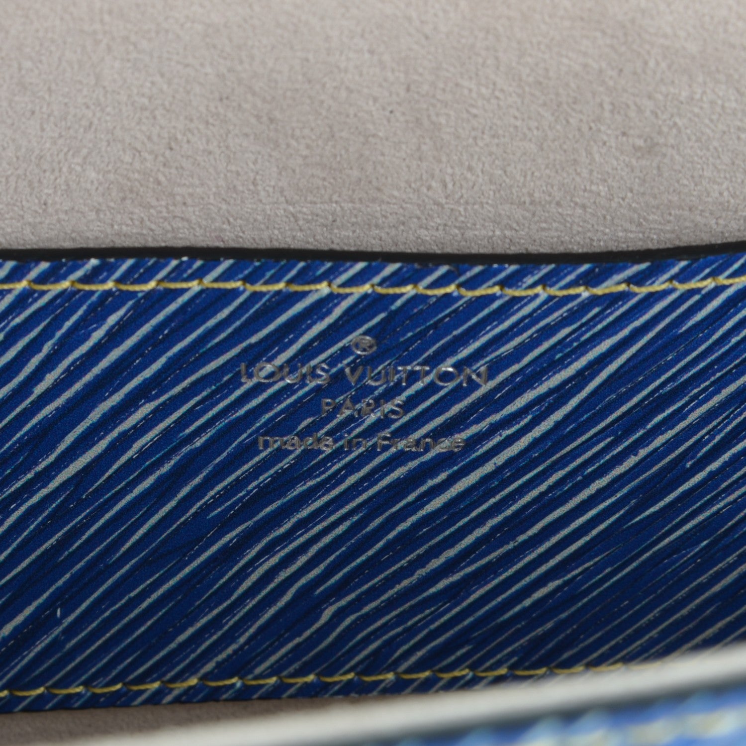 Louis Vuitton Epi Azteque Twist Shoulder Bag MM Denim Light 6 of 7