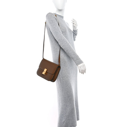 Celine Box Calfskin Medium Classic Box Flap Bag Camel 2 of 8