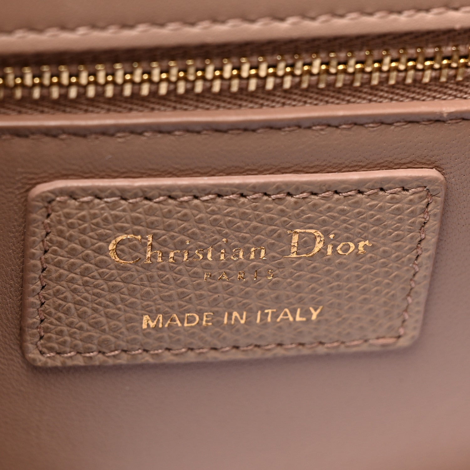 Christian Dior Grained Calfskin 30 Montaigne Chain Flap Bag Blush 6 of 18
