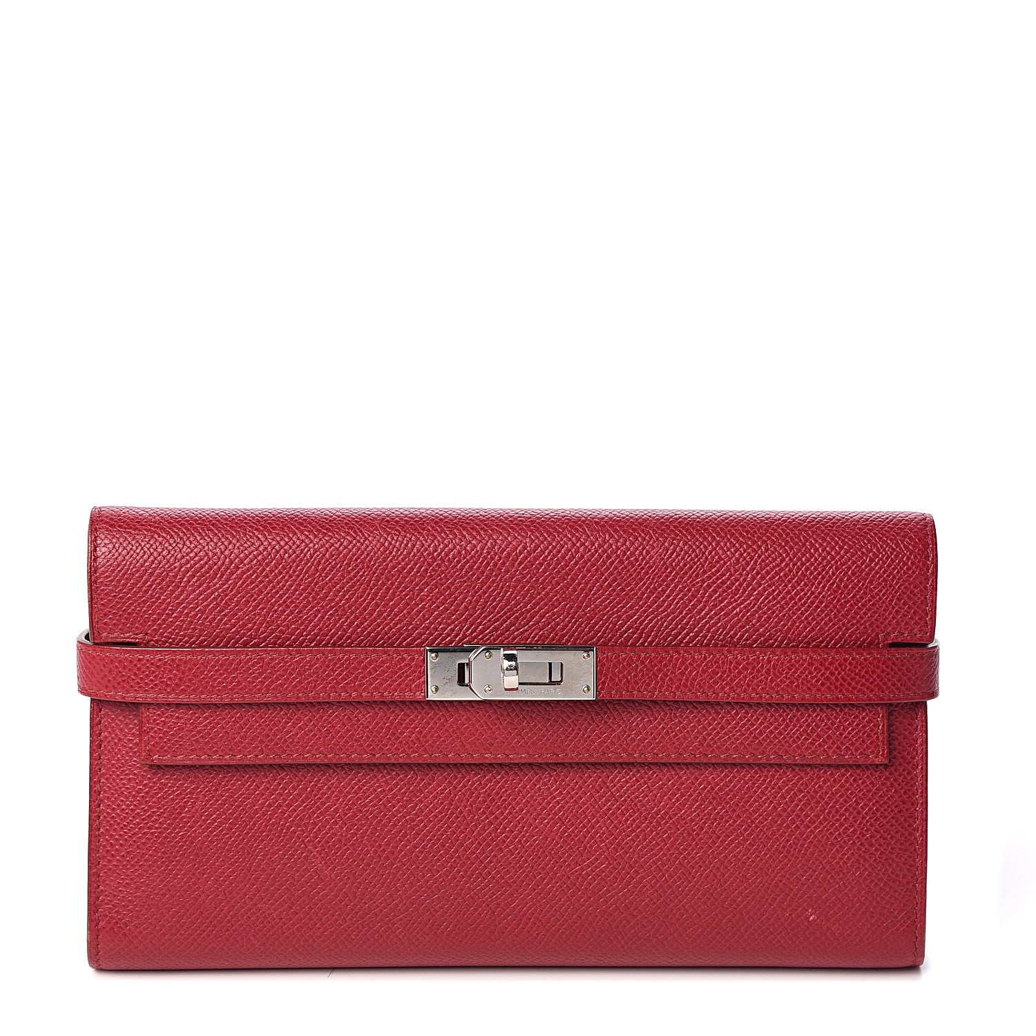 Hermes Epsom Kelly Longue Wallet Rubis 1 of 7