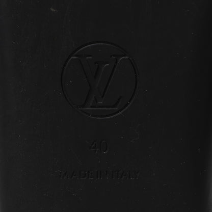 Louis Vuitton Monogram Sunbath Flat Mule Sandals 40 Black 7 of 7