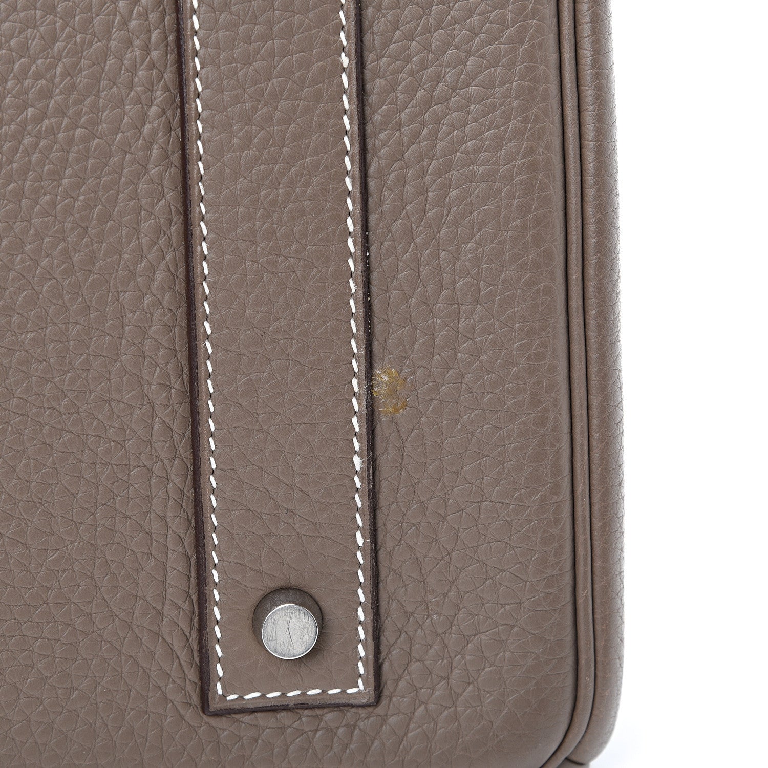 Hermes Taurillon Clemence JPG Birkin 42 Etoupe 13 of 16