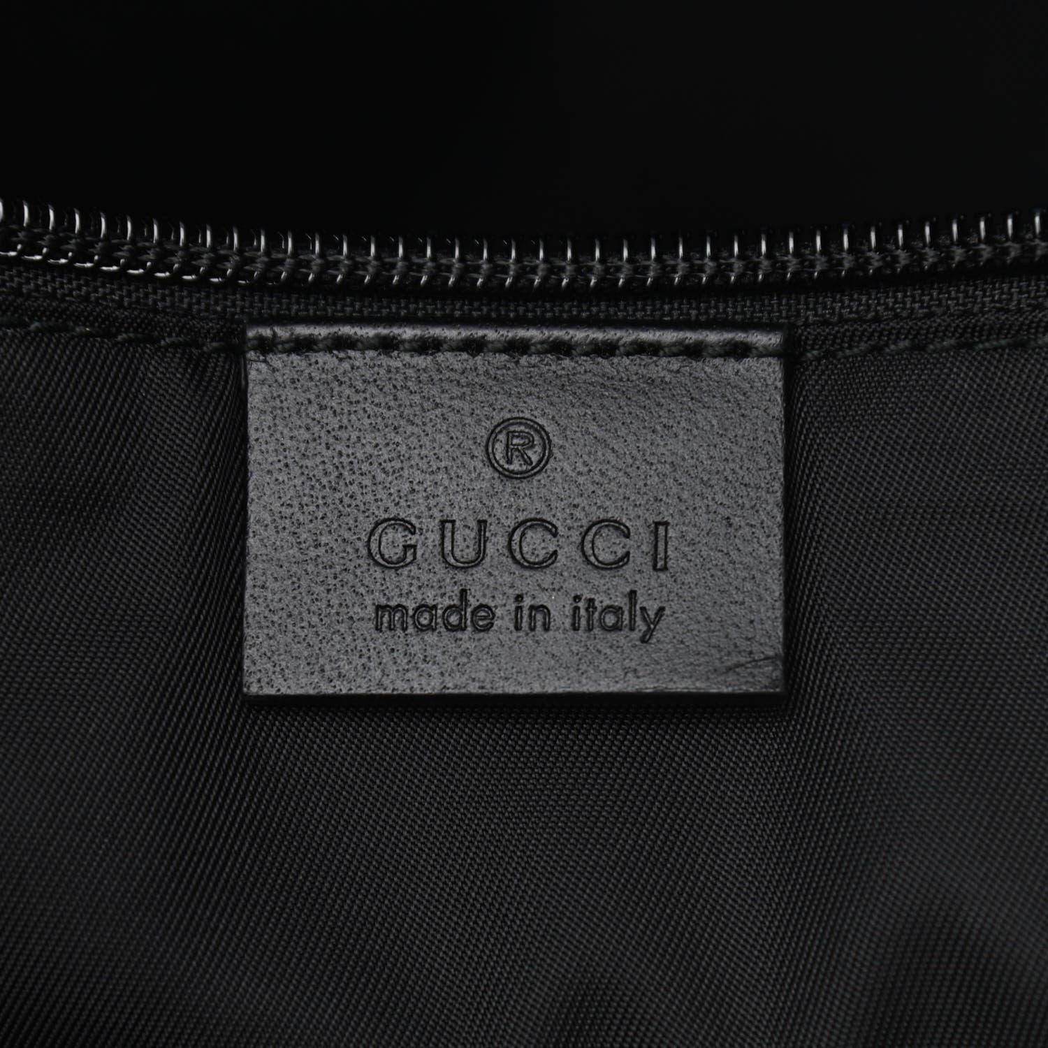 Gucci GG Supreme Monogram Web Medium Zippered Tote Beige Black 8 of 10