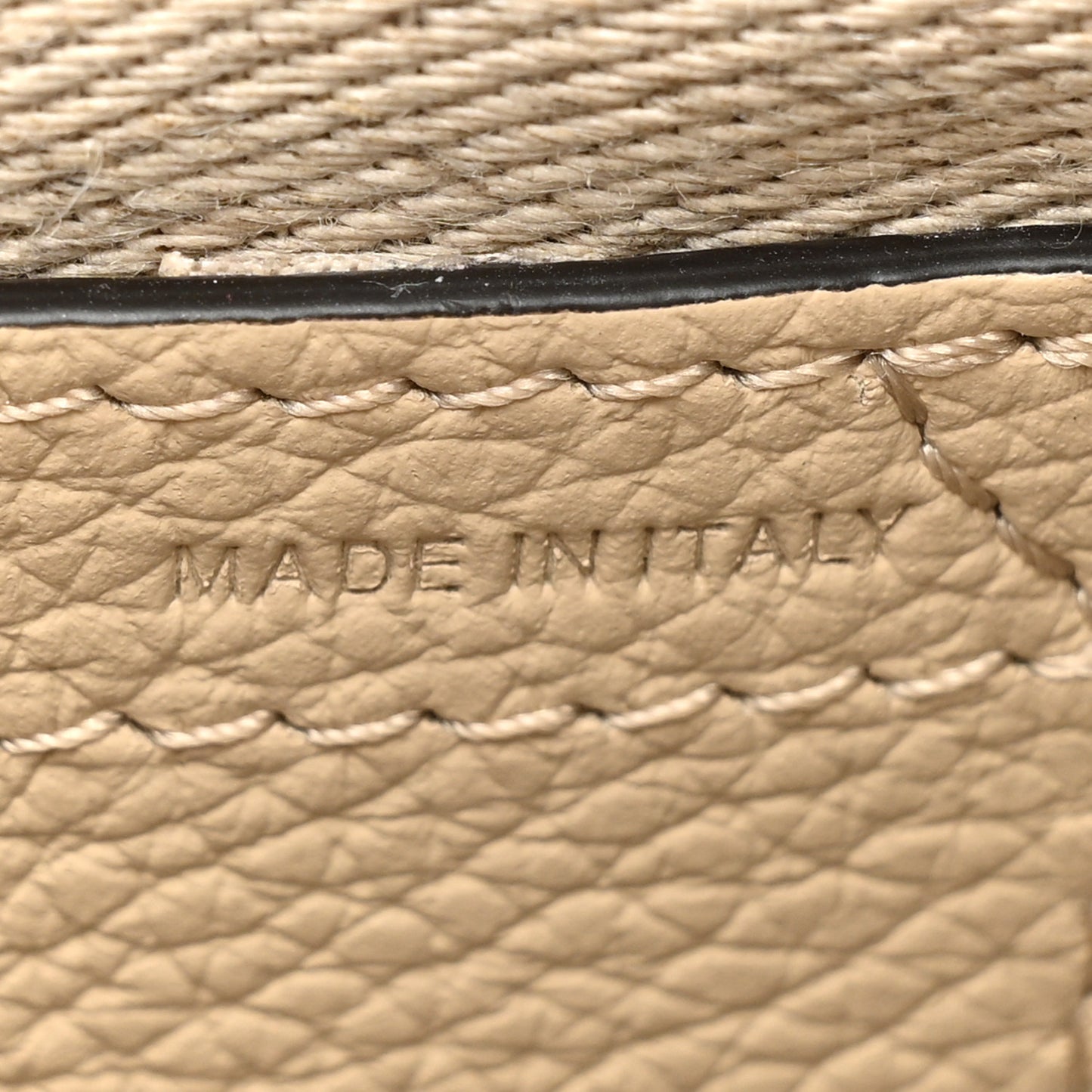 Grained Calfskin Small Marcie Saddle Bag Root Beige