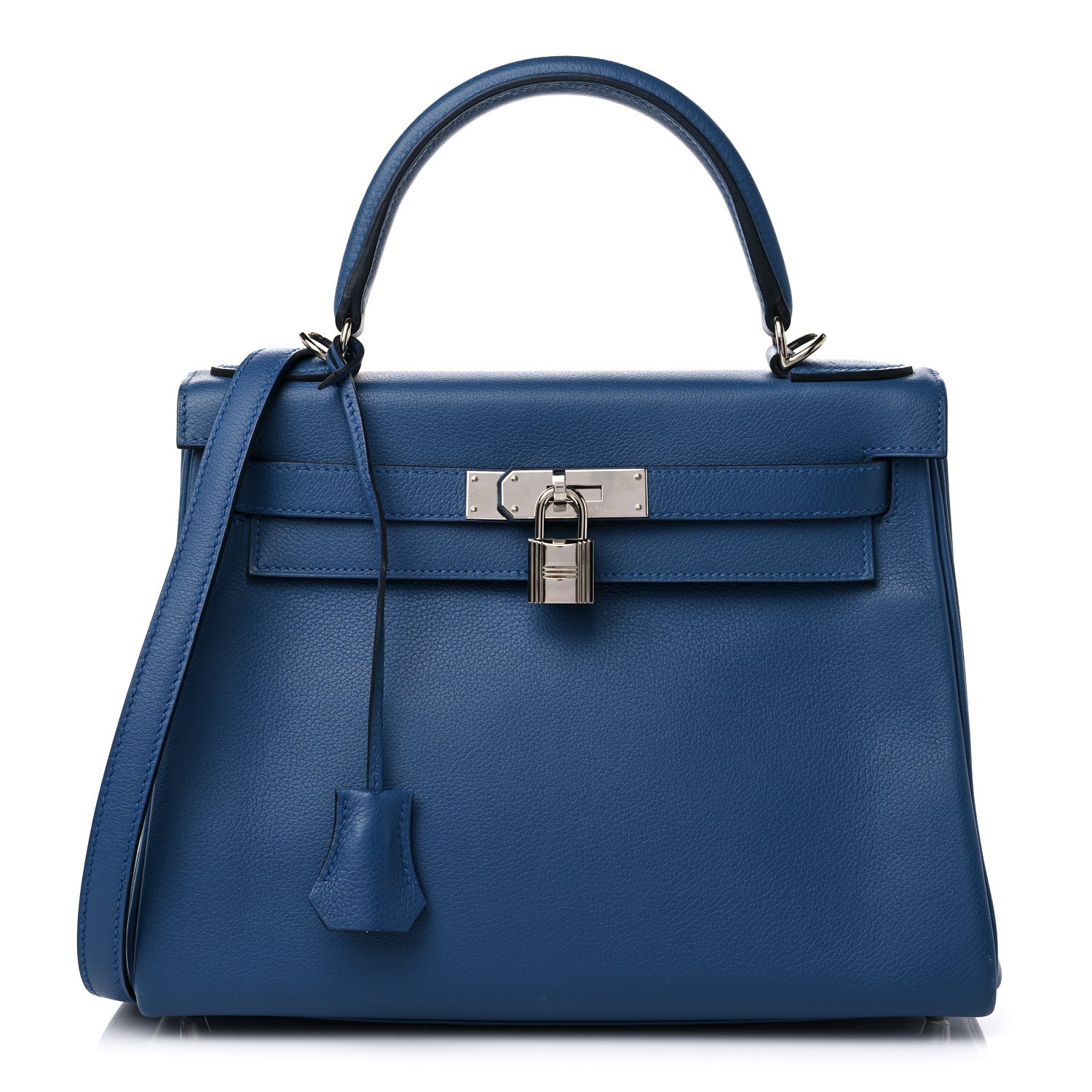 Hermes Evercolor Kelly Retourne 28 Bleu Azur 1 of 14
