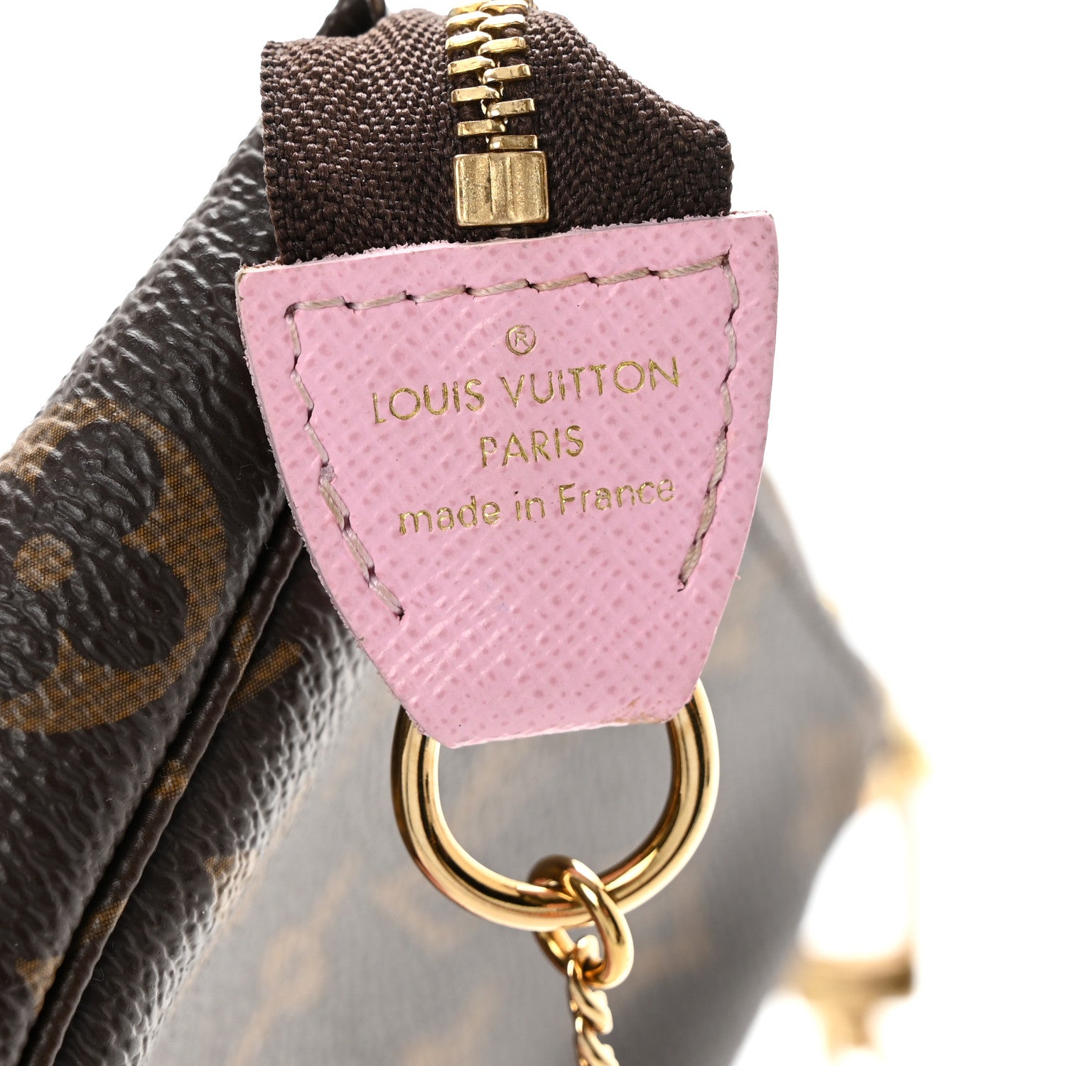 Louis Vuitton Monogram 2021 Christmas Animation Japanese Garden Mini Pochette Accessories Wisteria Pink 6 of 10