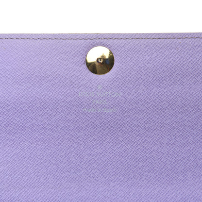 Louis Vuitton Monogram Multicolor Sarah Wallet Black Violet 5 of 11