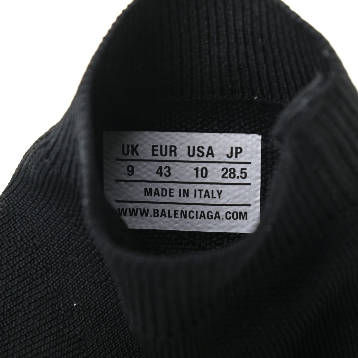 Neoprene Knit Mens Speed Graffiti Sneakers 43 Black Blue
