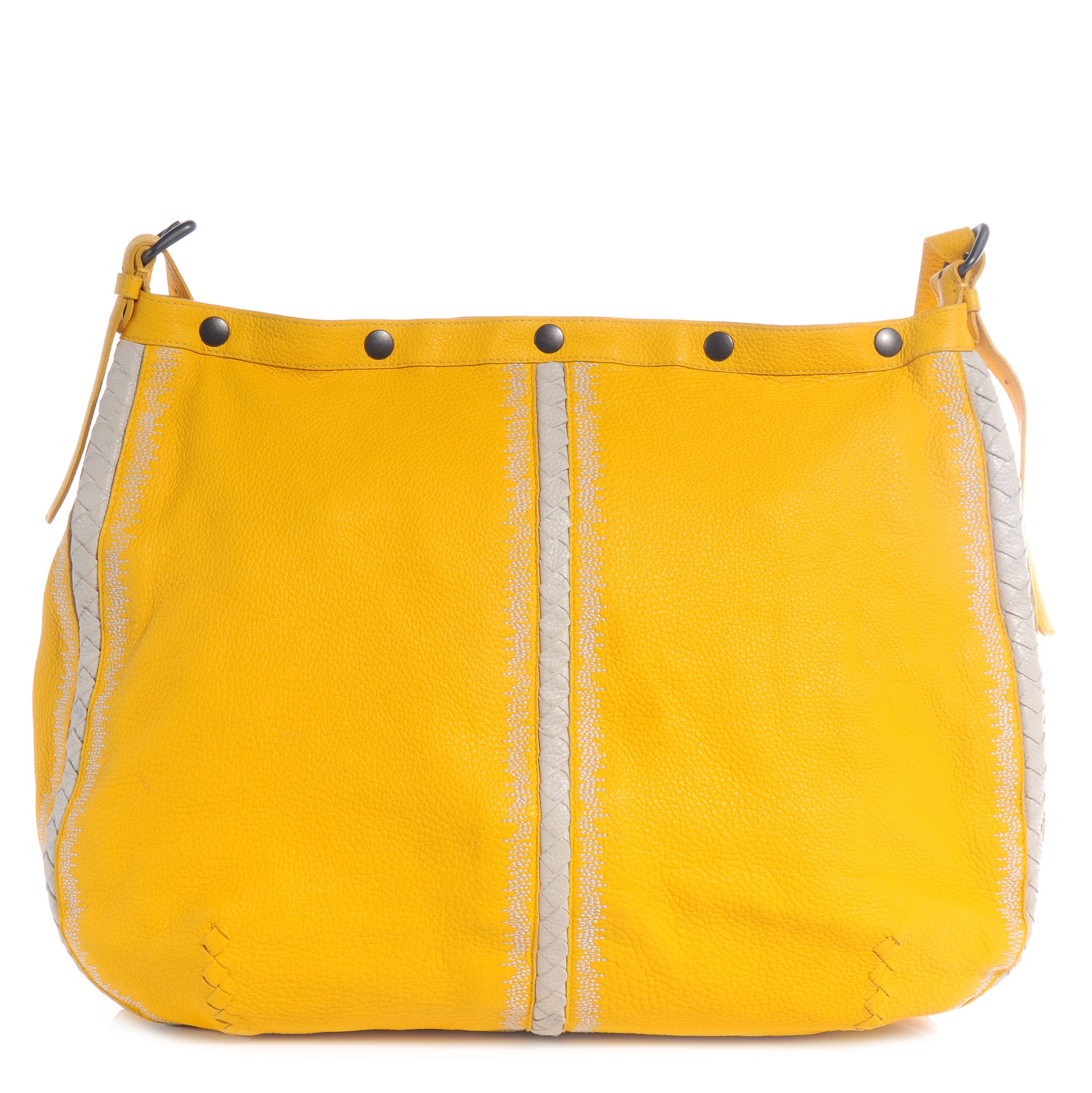 Bottega Veneta Plaster Washed Cervo Cross Body Bag Sunset 1 of 8