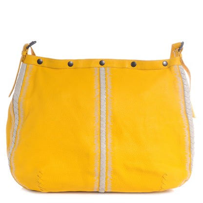 Bottega Veneta Plaster Washed Cervo Cross Body Bag Sunset 1 of 8