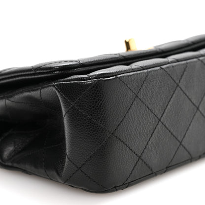 Chanel Caviar Quilted Metal Top Handle Mini Flap Black 9 of 11