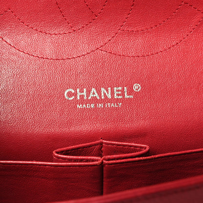Chanel Caviar Quilted Jumbo Double Flap Red 6 of 17