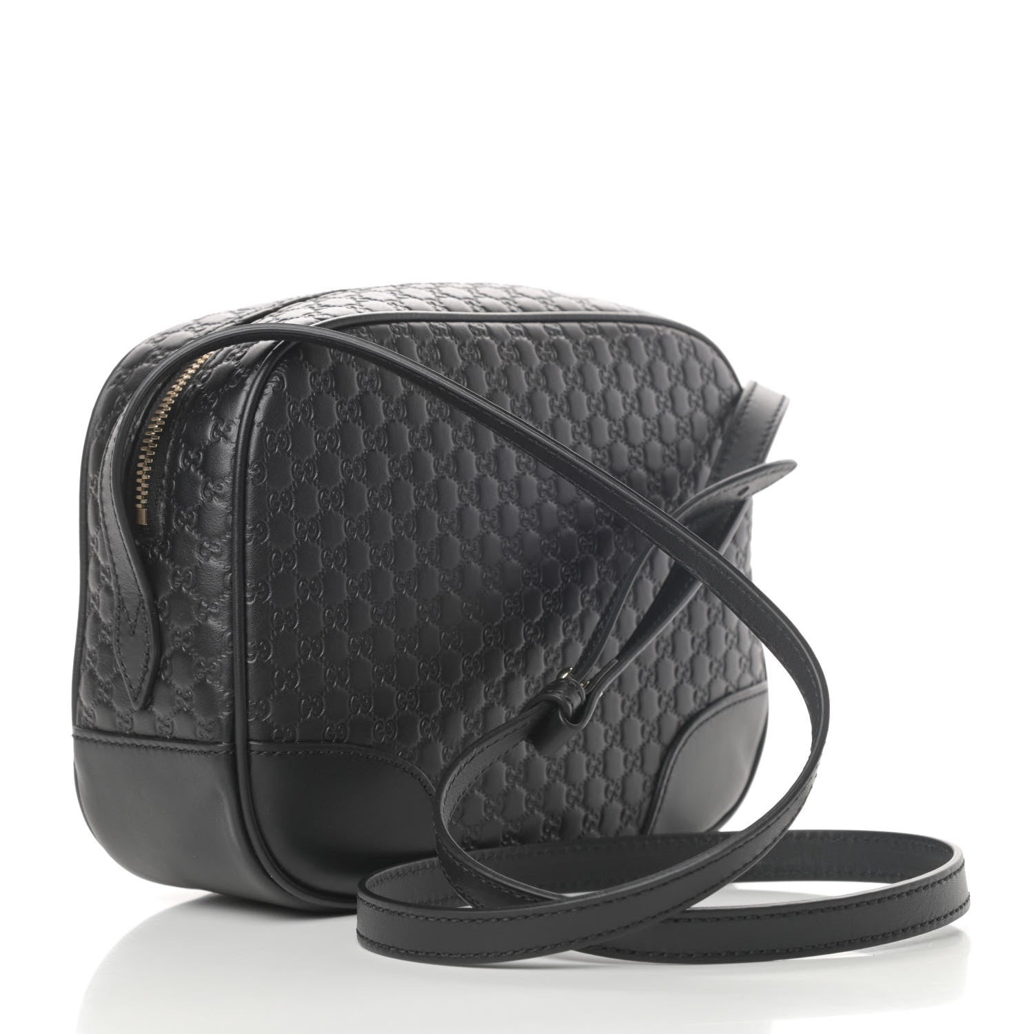 Gucci Microguccissima Mini Bree Messenger Bag Black 3 of 12