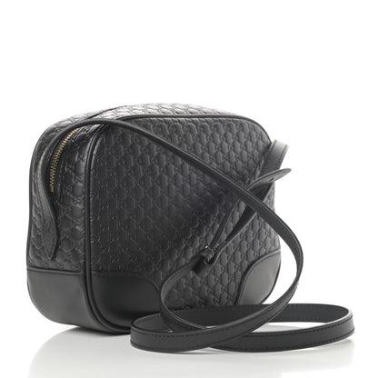 Gucci Microguccissima Mini Bree Messenger Bag Black 3 of 12
