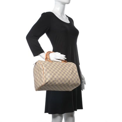 Louis Vuitton Damier Azur Speedy 30 2 of 9