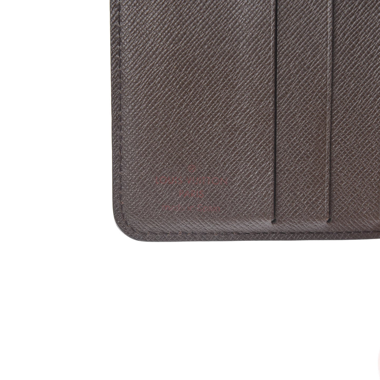 Damier Ebene Zippe Zipped Compact Wallet