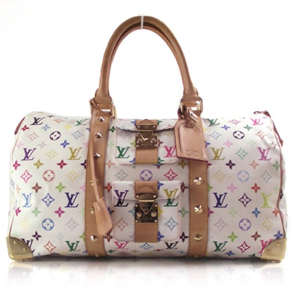 Louis Vuitton Monogram Multicolor Keepall 45 White 1 of 10